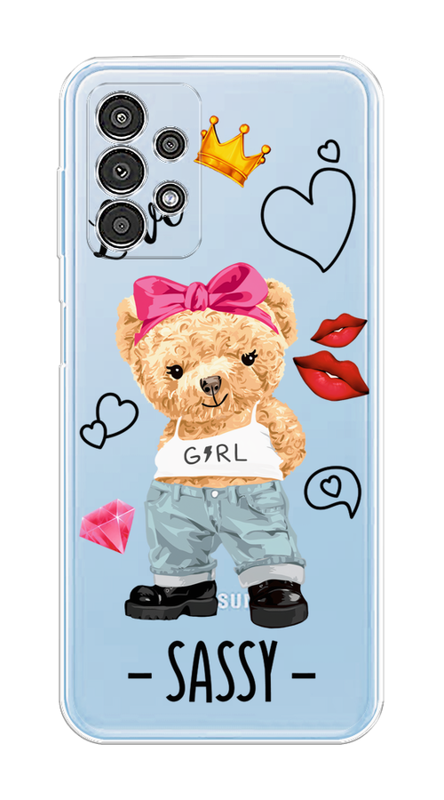 

Чехол на Samsung Galaxy A13 4G "Sugar Mommy", Голубой;белый;розовый, 2104850-6