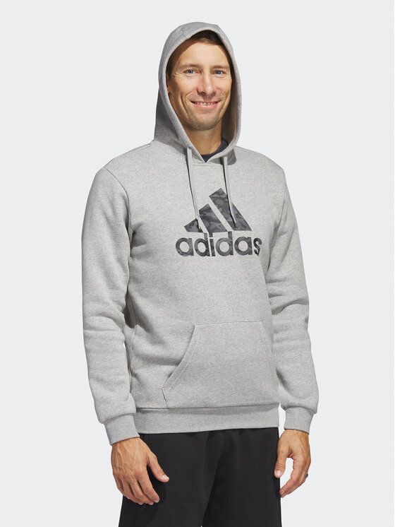 

Худи мужское Adidas 0000301697817 серое M, Серый, 0000301697817