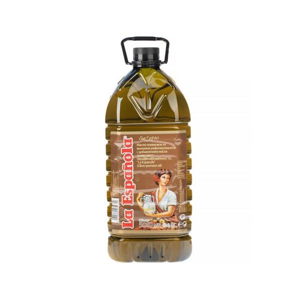 Оливковое масло La Espanola рафинированное 5 л