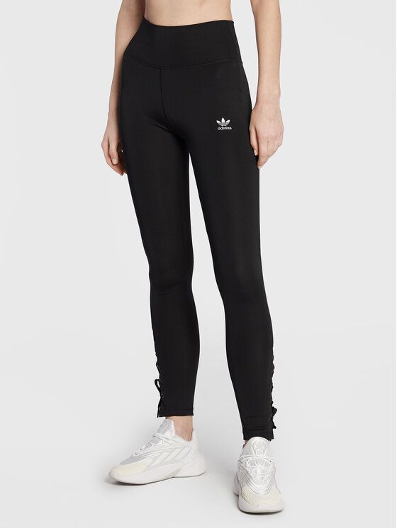 

Леггинсы женские Adidas 0000300118467 черные 34 EU, Черный, 0000300118467