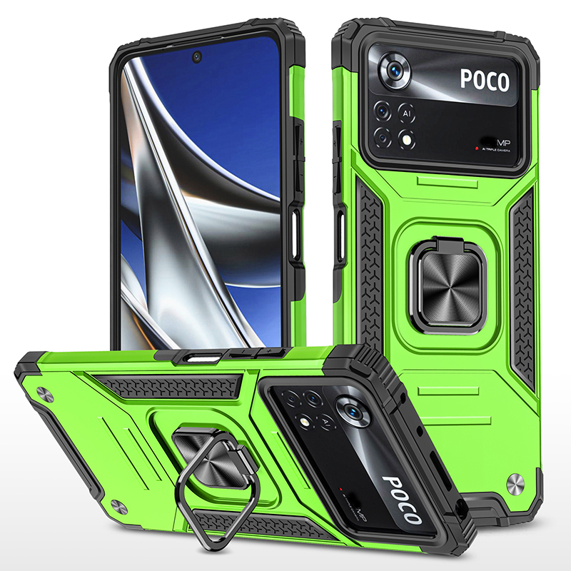 

Чехол Legion Case для Xiaomi Poco M4 Pro 4G противоударный, салатовый, Зеленый