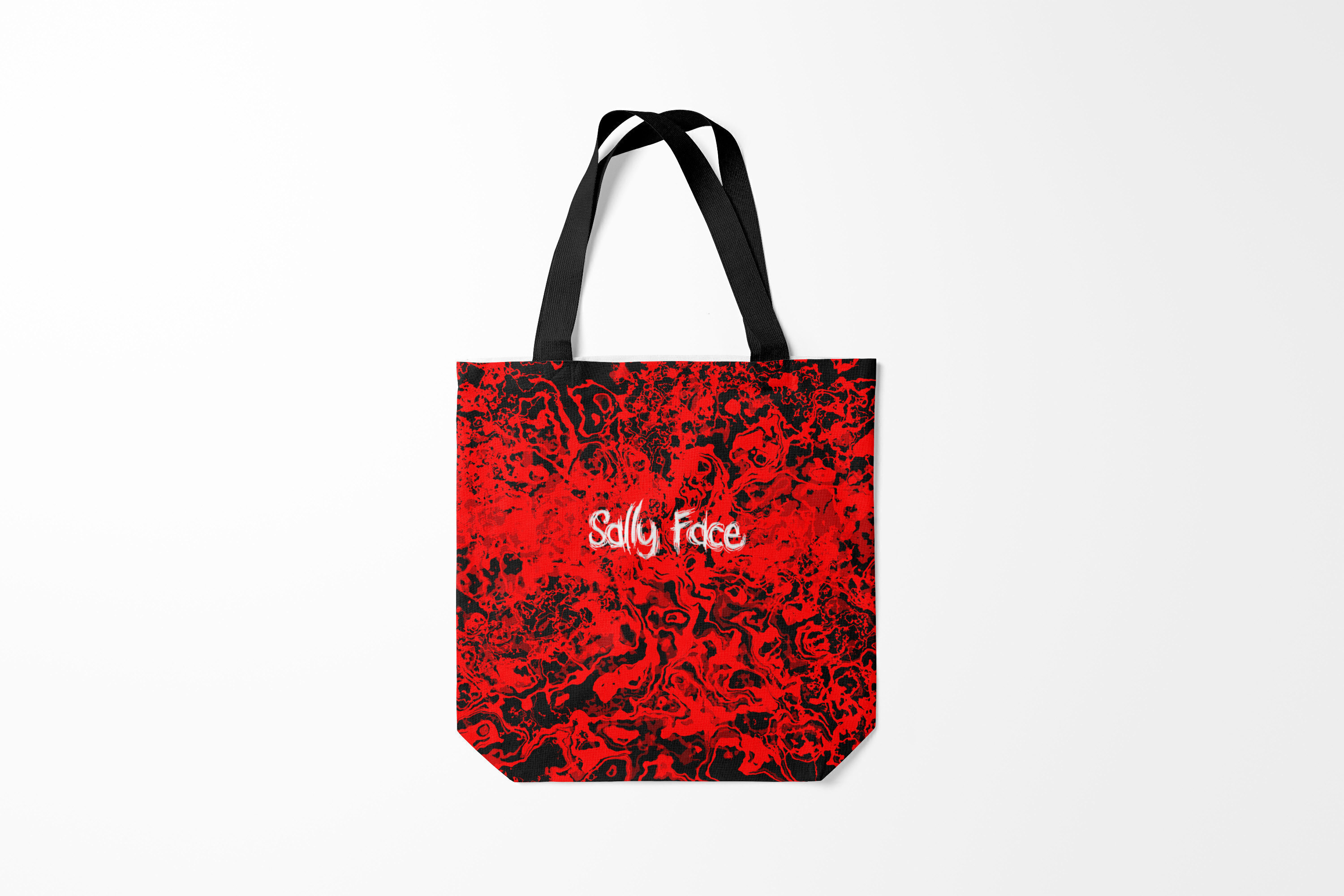 

Сумка шoппер унисекс Burnettie Sally Face Bloody, красный, Sally Face Bloody