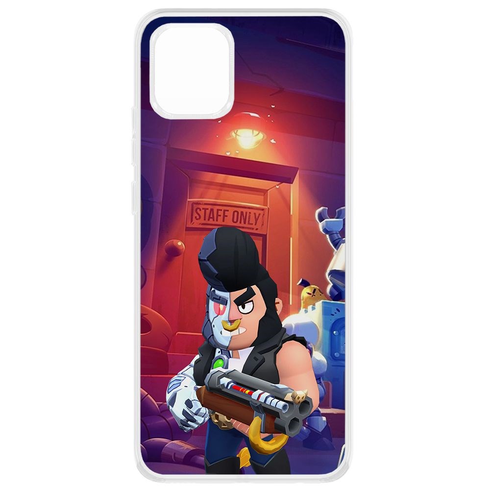 

Чехол-накладка Brawl Stars-Б-800 для Samsung Galaxy A03 (A035), Прозрачный