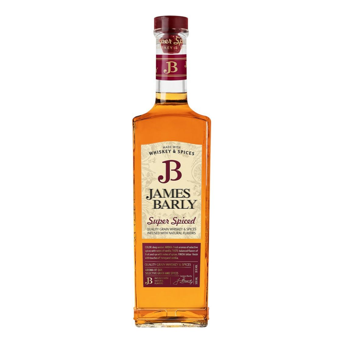 

Настойка James Barly Super Spiced 35% 0,5 л