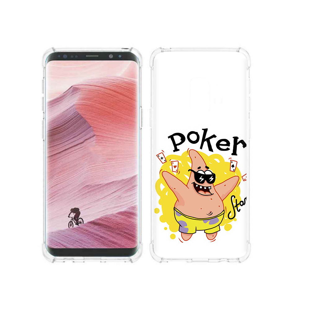 

Чехол MyPads Tocco для Samsung Galaxy S9 Патрик (PT101623.567.133), Прозрачный, Tocco