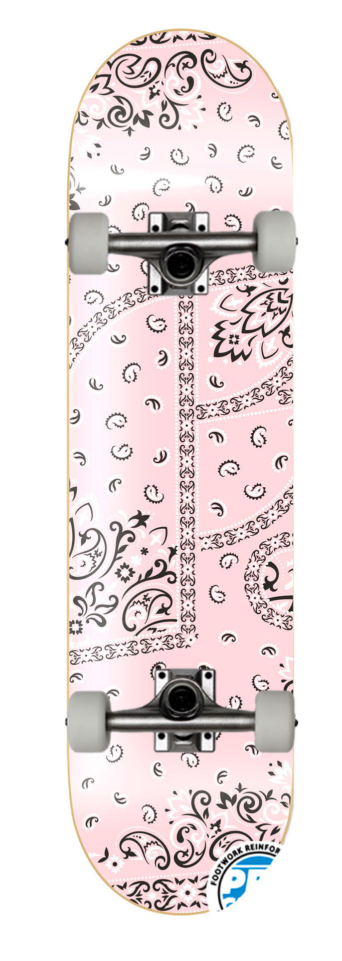 

Скейтборд в сборе Footwork Paisley Pink 8x31.5