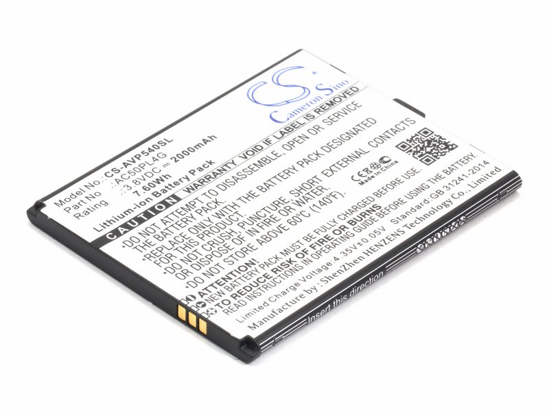 

Аккумулятор для телефона Archos 50 Platinum 4G AC50PL4G