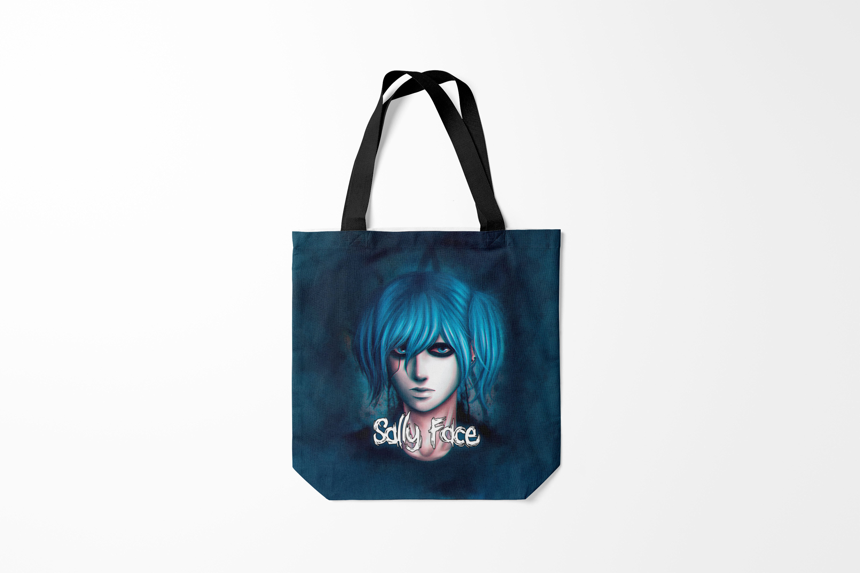 

Сумка шoппер унисекс Burnettie Sally Face 14, синий, Sally Face 14