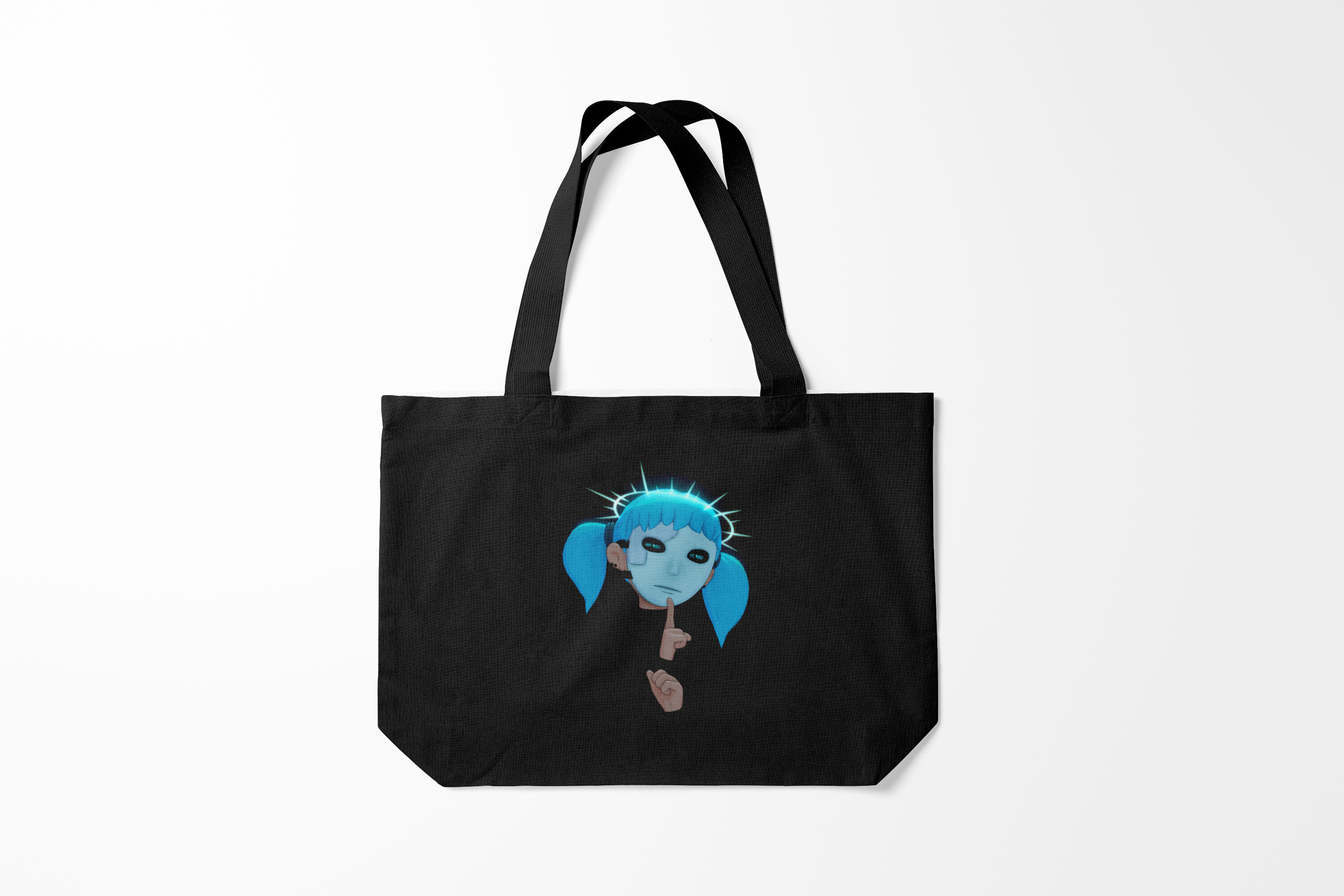 

Сумка шoппер унисекс Burnettie Sally Face 1, черный, Sally Face 1