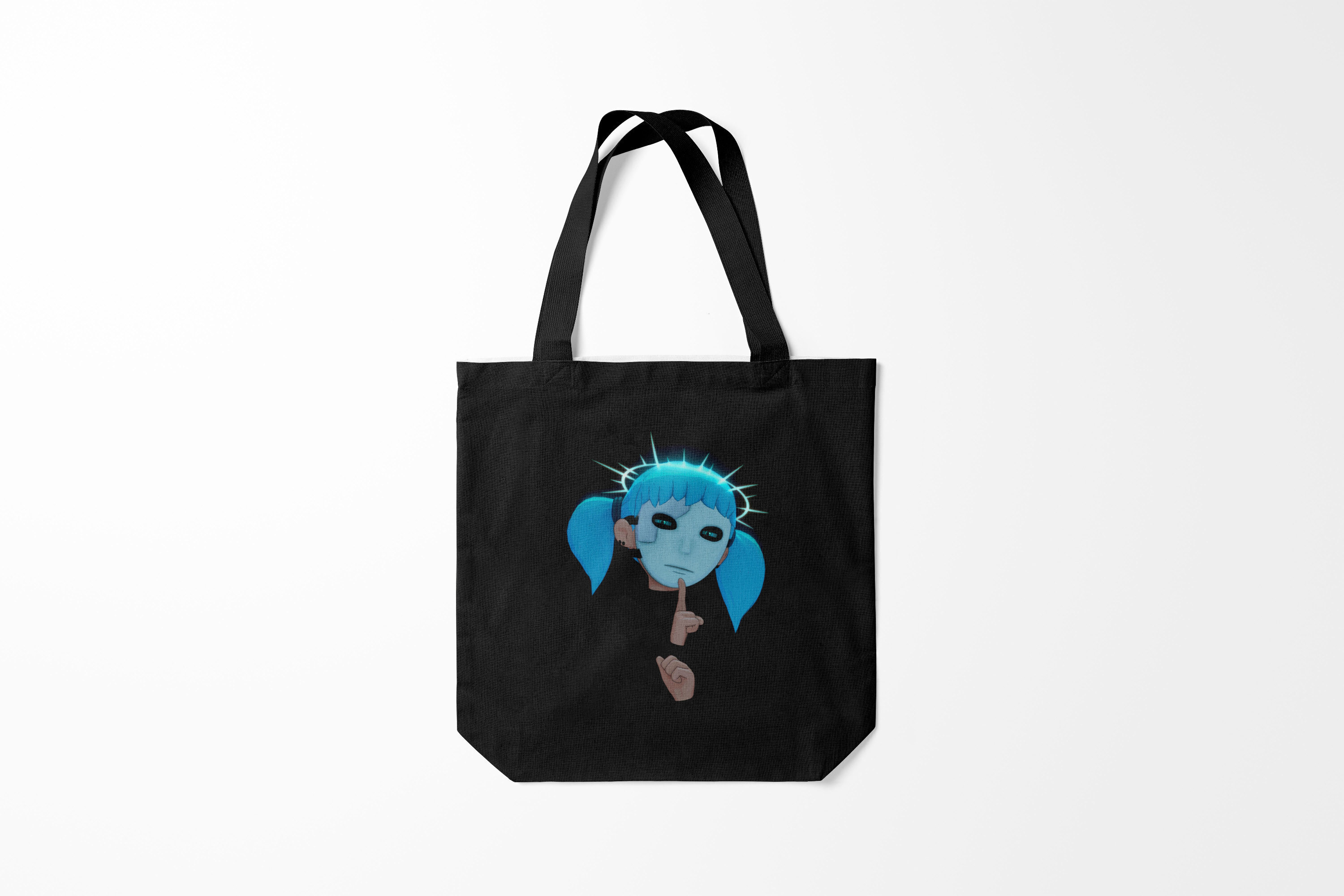 

Сумка шoппер унисекс Burnettie Sally Face, серый, Sally Face