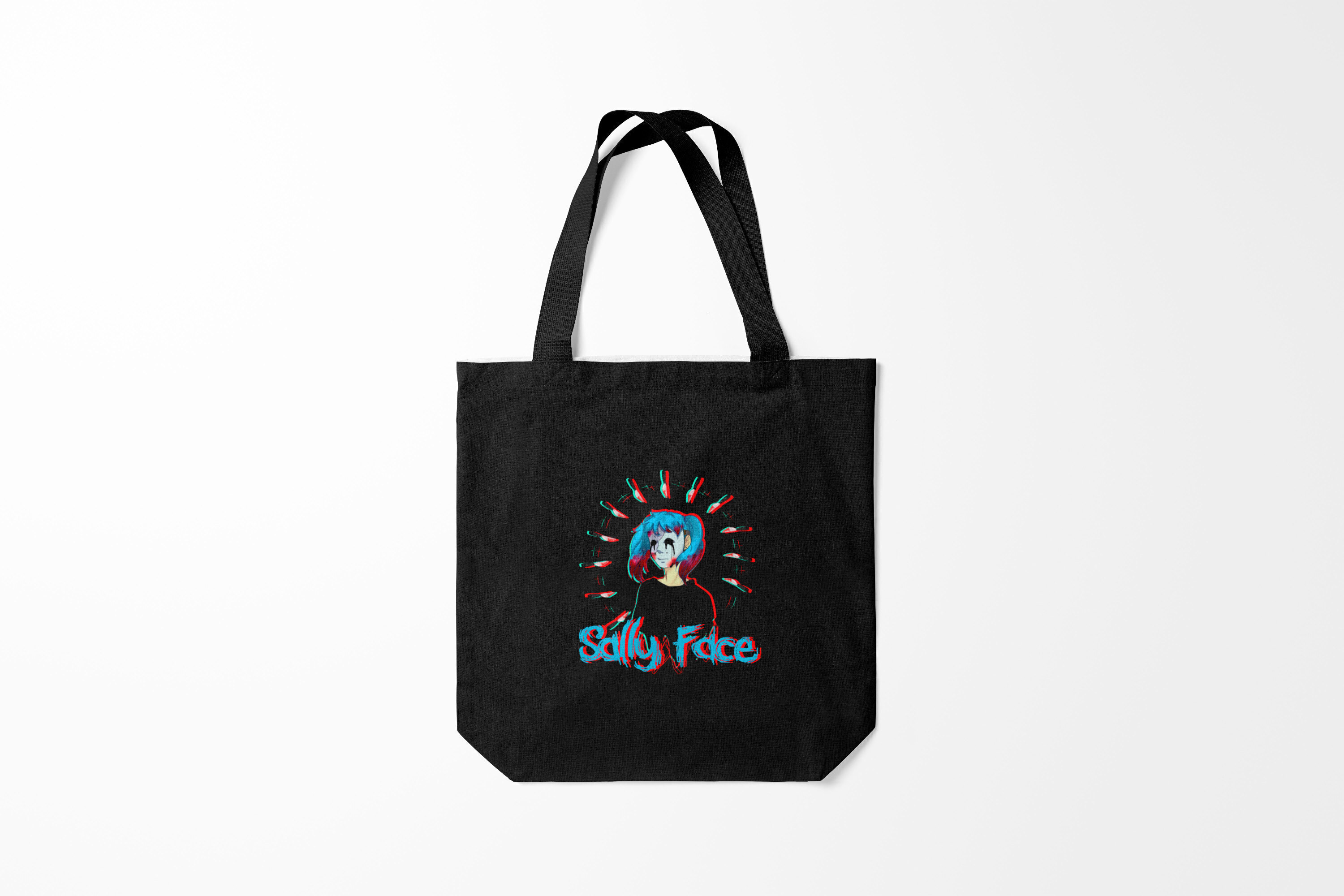 

Сумка шoппер унисекс Burnettie Sally Face, белый, Sally Face