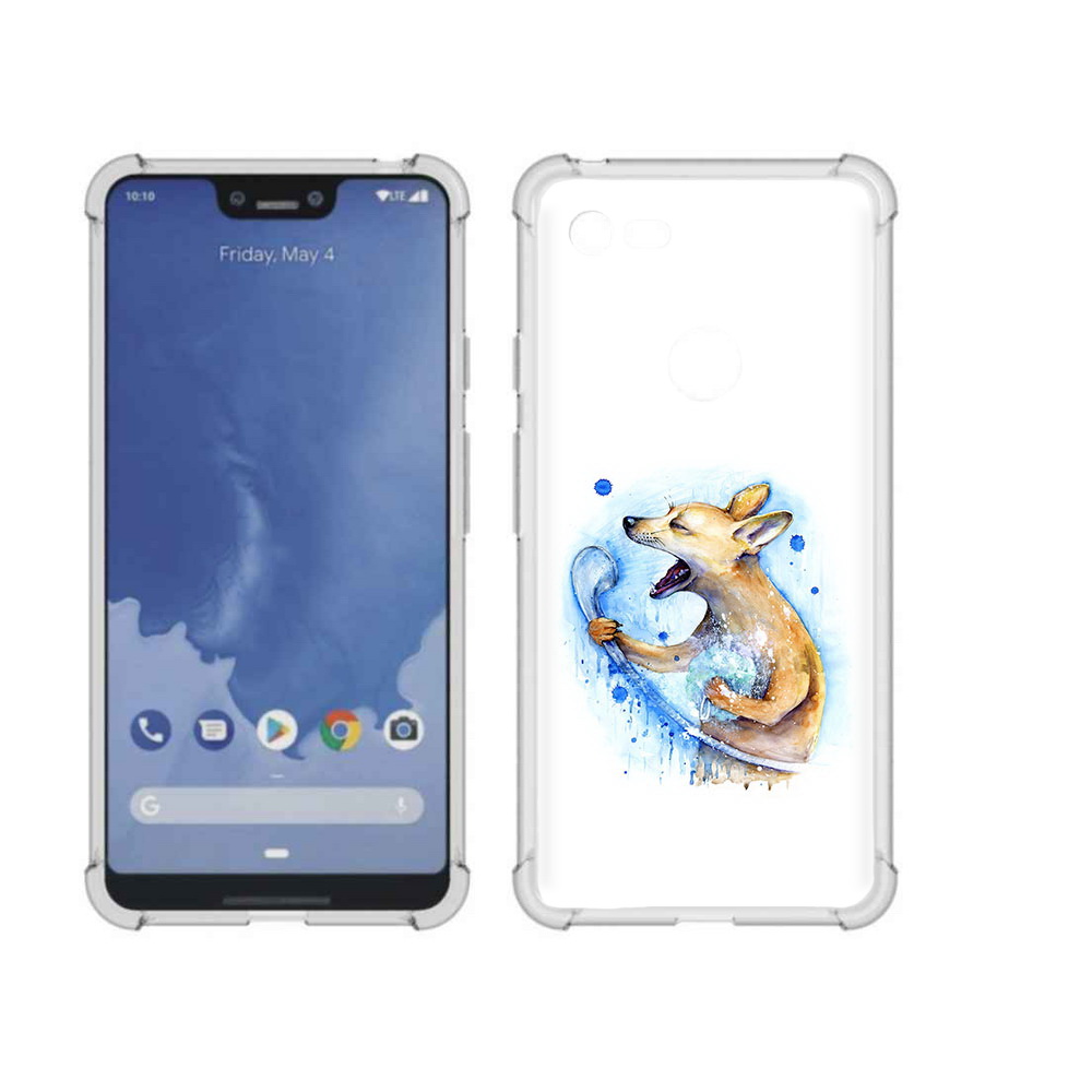 

Чехол MyPads Tocco для Google Pixel 3 XL пение в душе, Прозрачный, Tocco