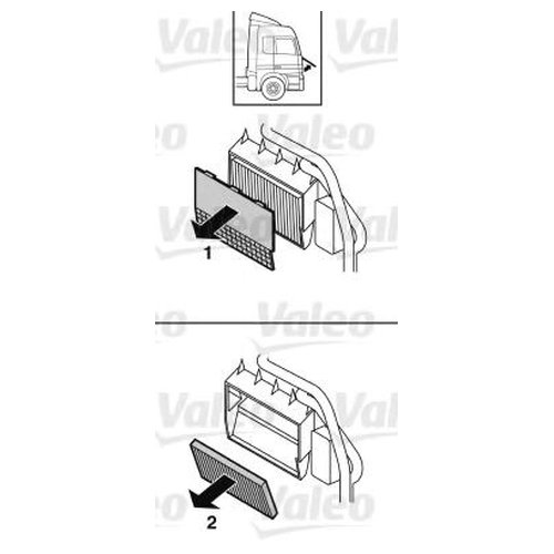 фото Фильтр салона valeo 716034