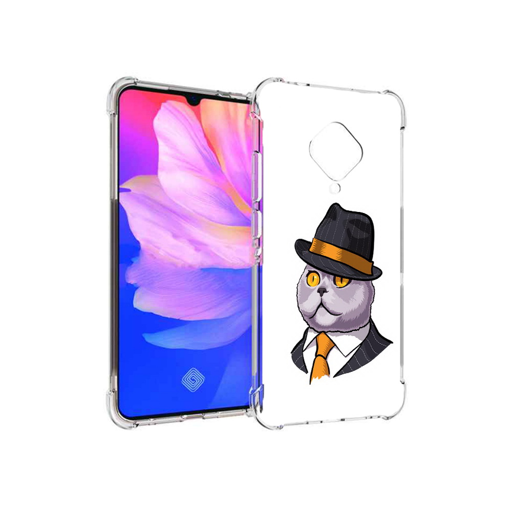 

Чехол MyPads Tocco для Vivo V17 британец (PT147343.378.247), Прозрачный, Tocco