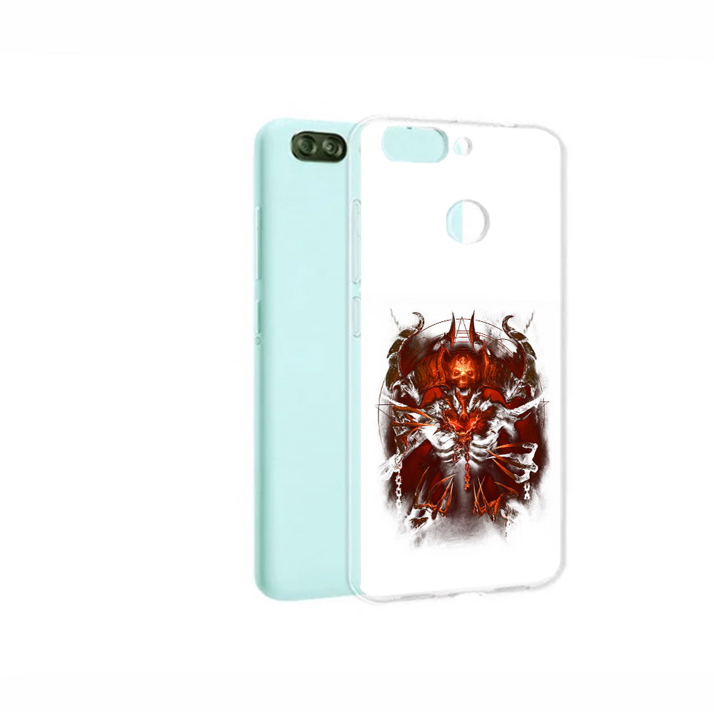 

Чехол MyPads Tocco для ZTE Blade V9 Vita яркий демон (PT136572.445.708), Прозрачный, Tocco