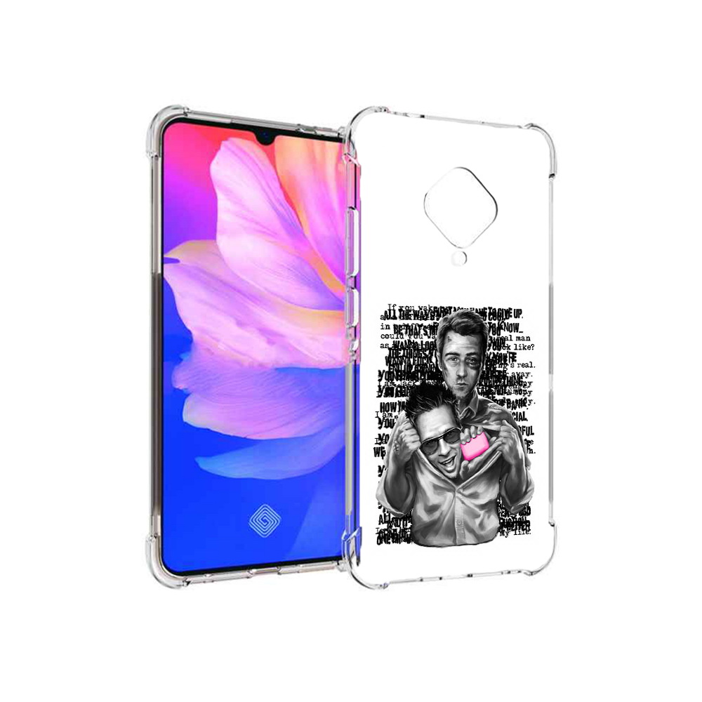 

Чехол MyPads Tocco для Vivo V17 бойцовский клуб (PT147343.378.242), Прозрачный, Tocco