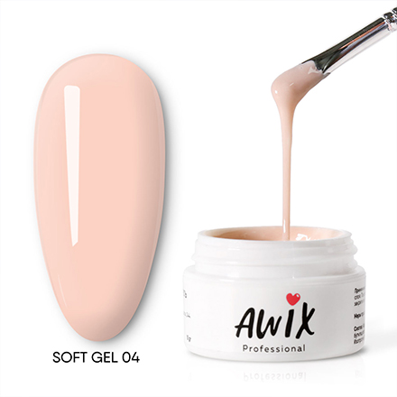 

Гель Soft AWIX Professional, №004, 15 г