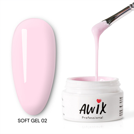 

Гель Soft AWIX Professional, №002, 15 г