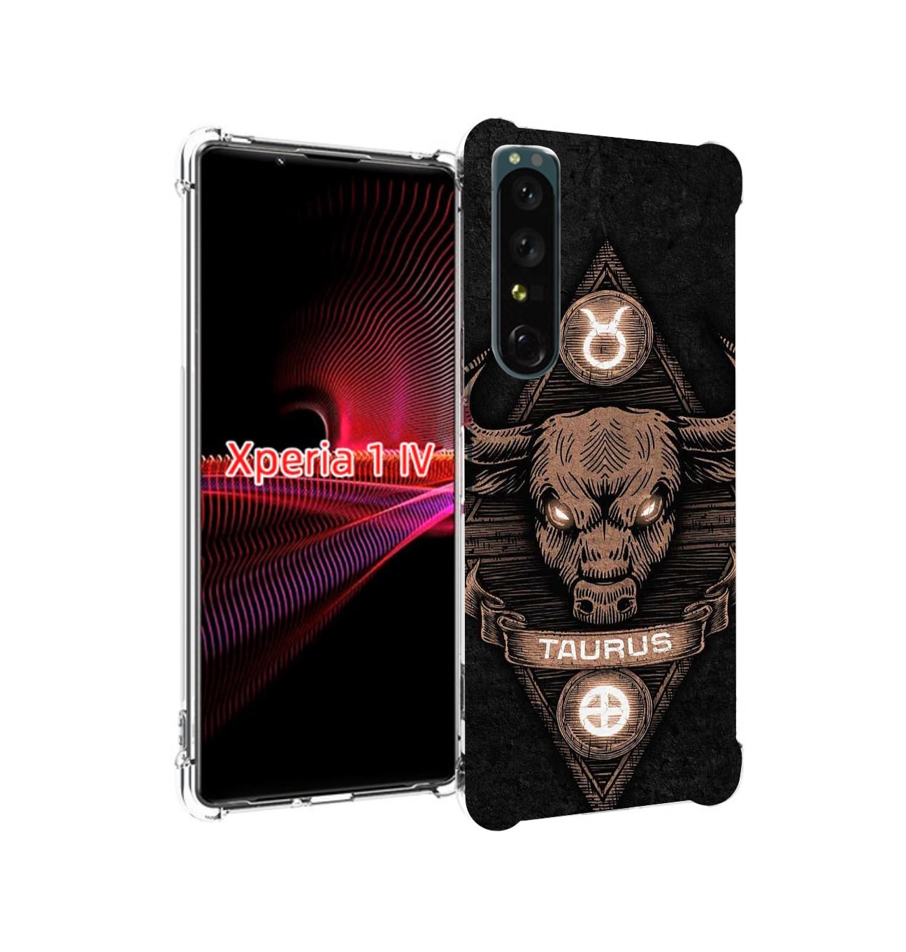 

Чехол накладка MyPads знак зодиака телец 2 для Sony Xperia 1 IV, Прозрачный, Tocco