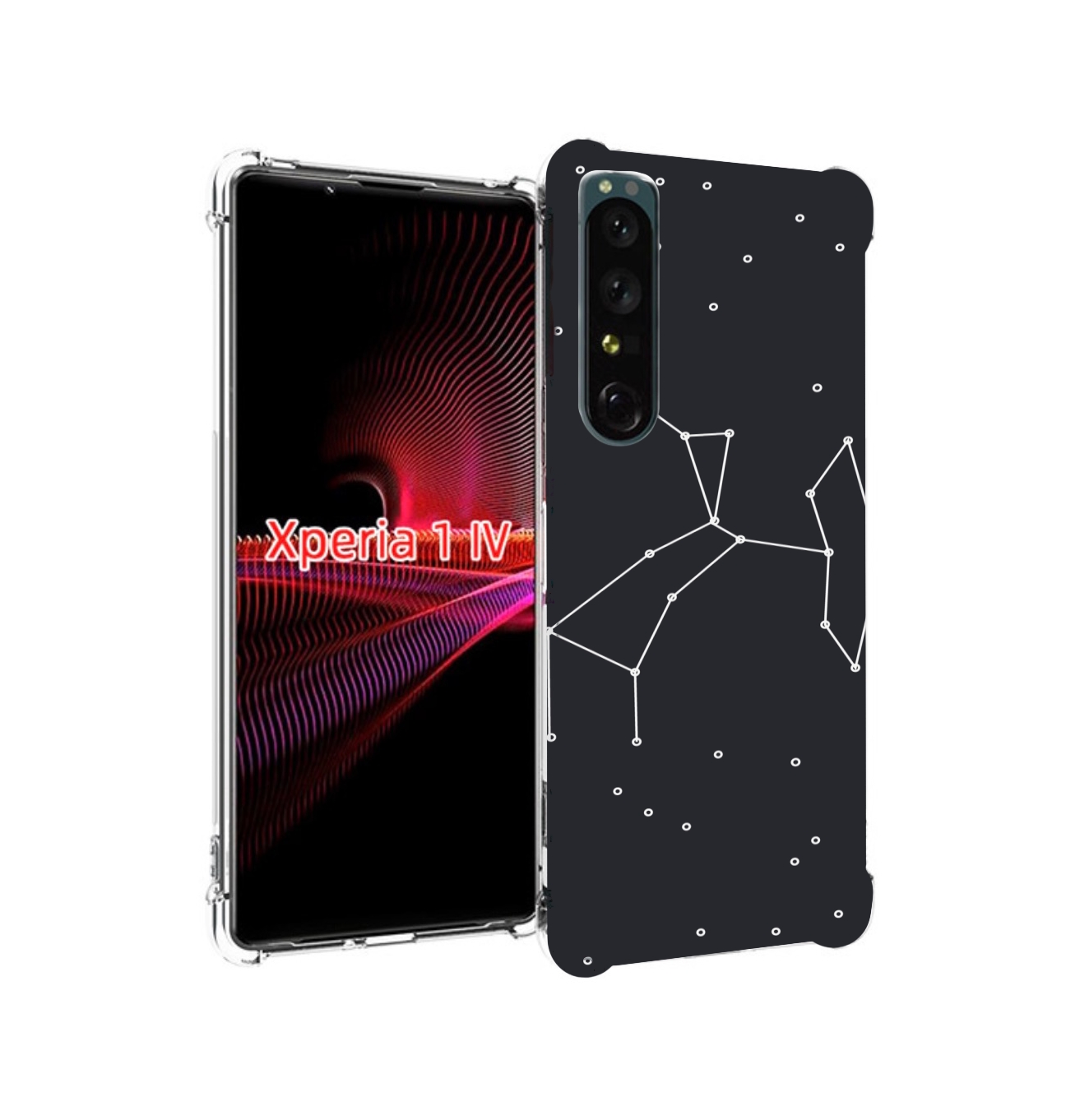 

Чехол накладка MyPads знак зодиака стрелец 6 для Sony Xperia 1 IV, Прозрачный, Tocco