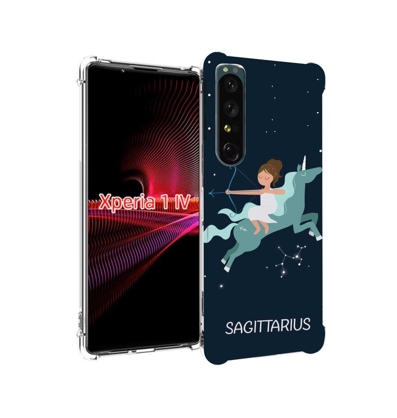 

Чехол накладка MyPads знак зодиака стрелец 5 для Sony Xperia 1 IV, Прозрачный, Tocco