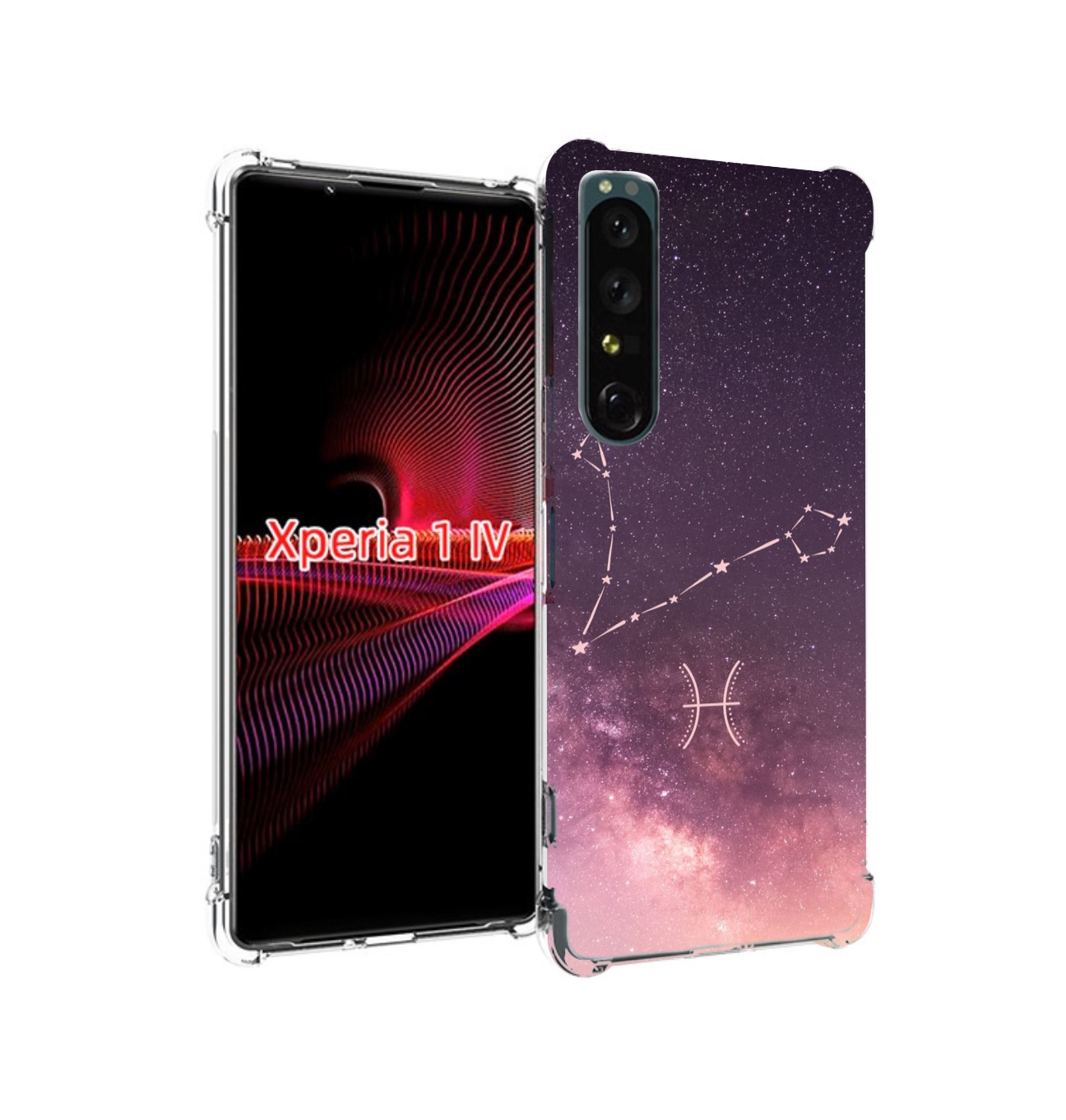 

Чехол накладка MyPads знак зодиака рыбы 5 для Sony Xperia 1 IV, Прозрачный, Tocco