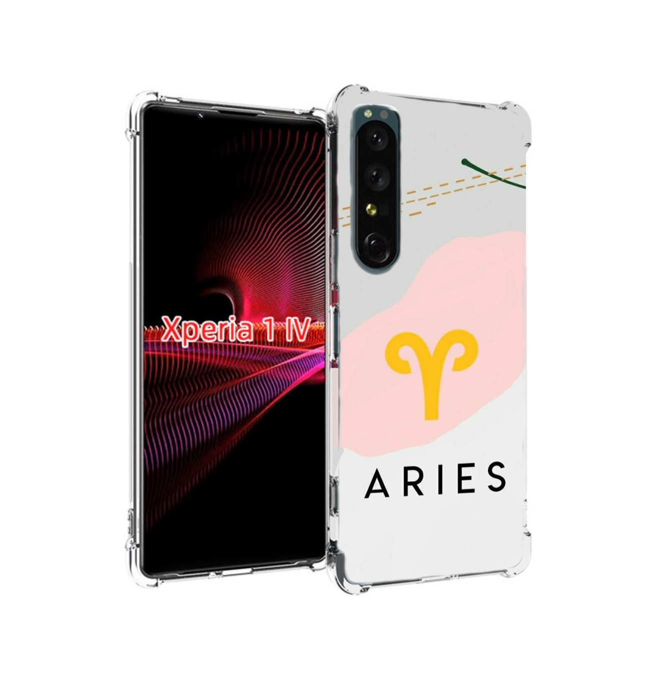 

Чехол накладка MyPads знак зодиака овен 7 для Sony Xperia 1 IV, Прозрачный, Tocco