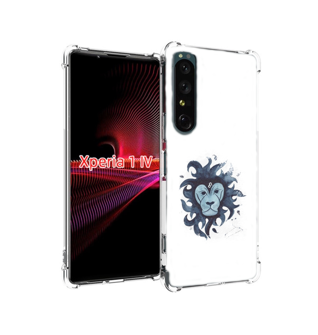 

Чехол накладка MyPads знак зодиака лев 5 для Sony Xperia 1 IV, Прозрачный, Tocco