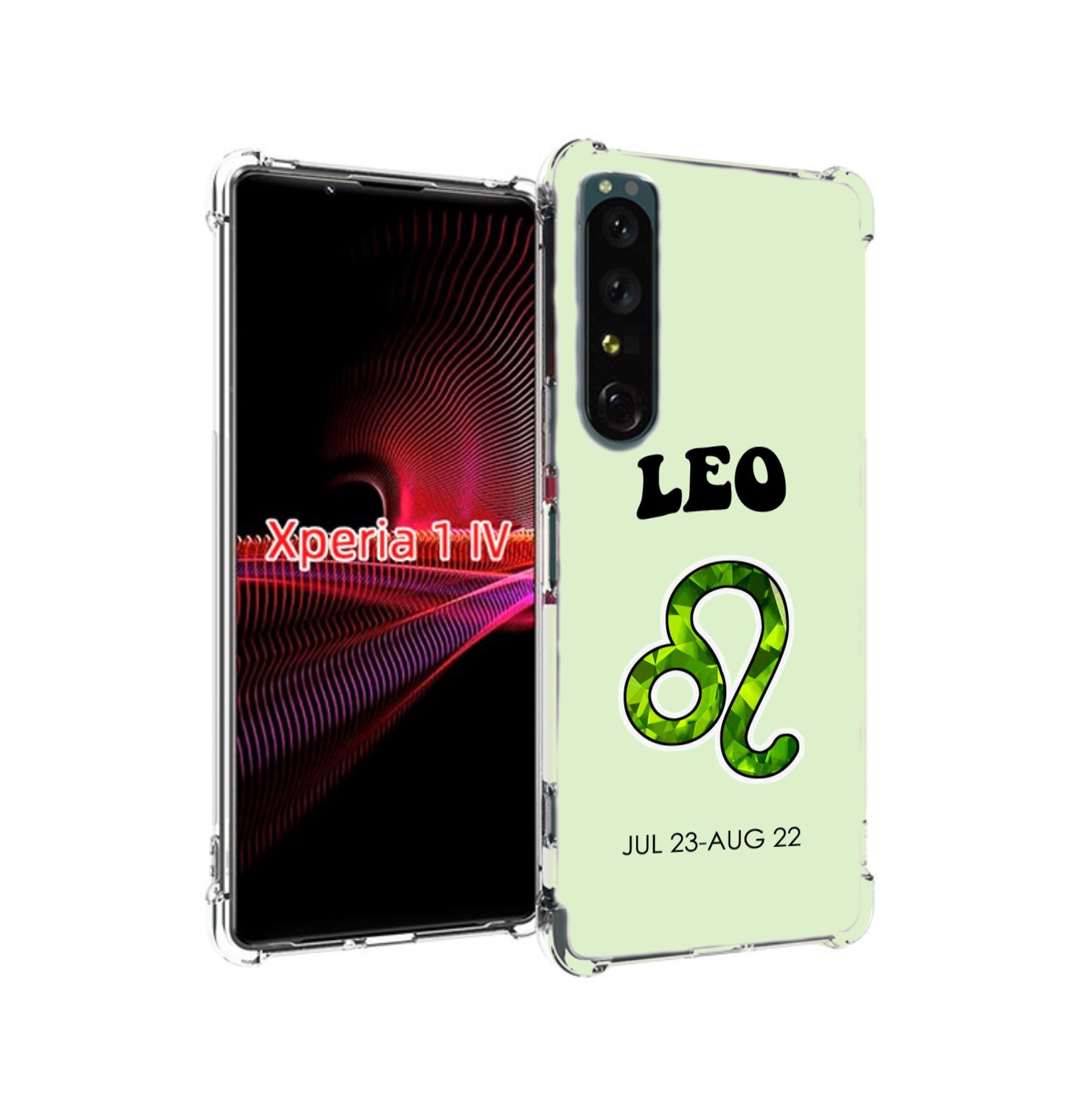 

Чехол накладка MyPads знак зодиака лев 1 для Sony Xperia 1 IV, Прозрачный, Tocco