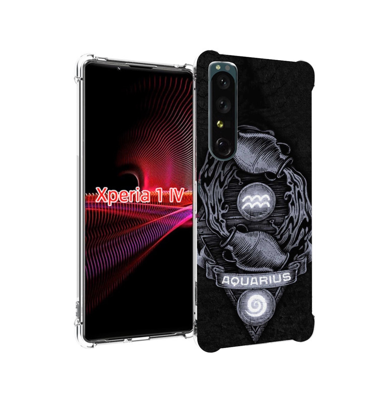 

Чехол накладка MyPads знак зодиака водолеи 6 для Sony Xperia 1 IV, Прозрачный, Tocco