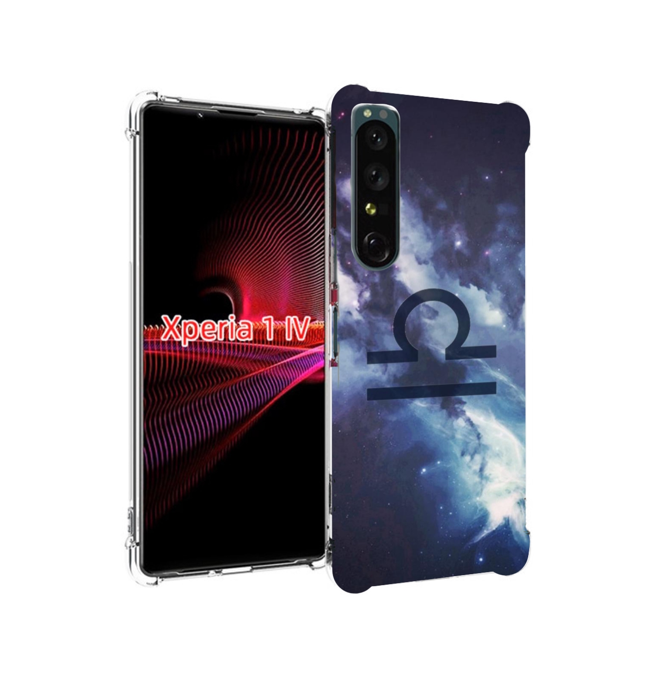 

Чехол накладка MyPads знак зодиака весы 5 для Sony Xperia 1 IV, Прозрачный, Tocco