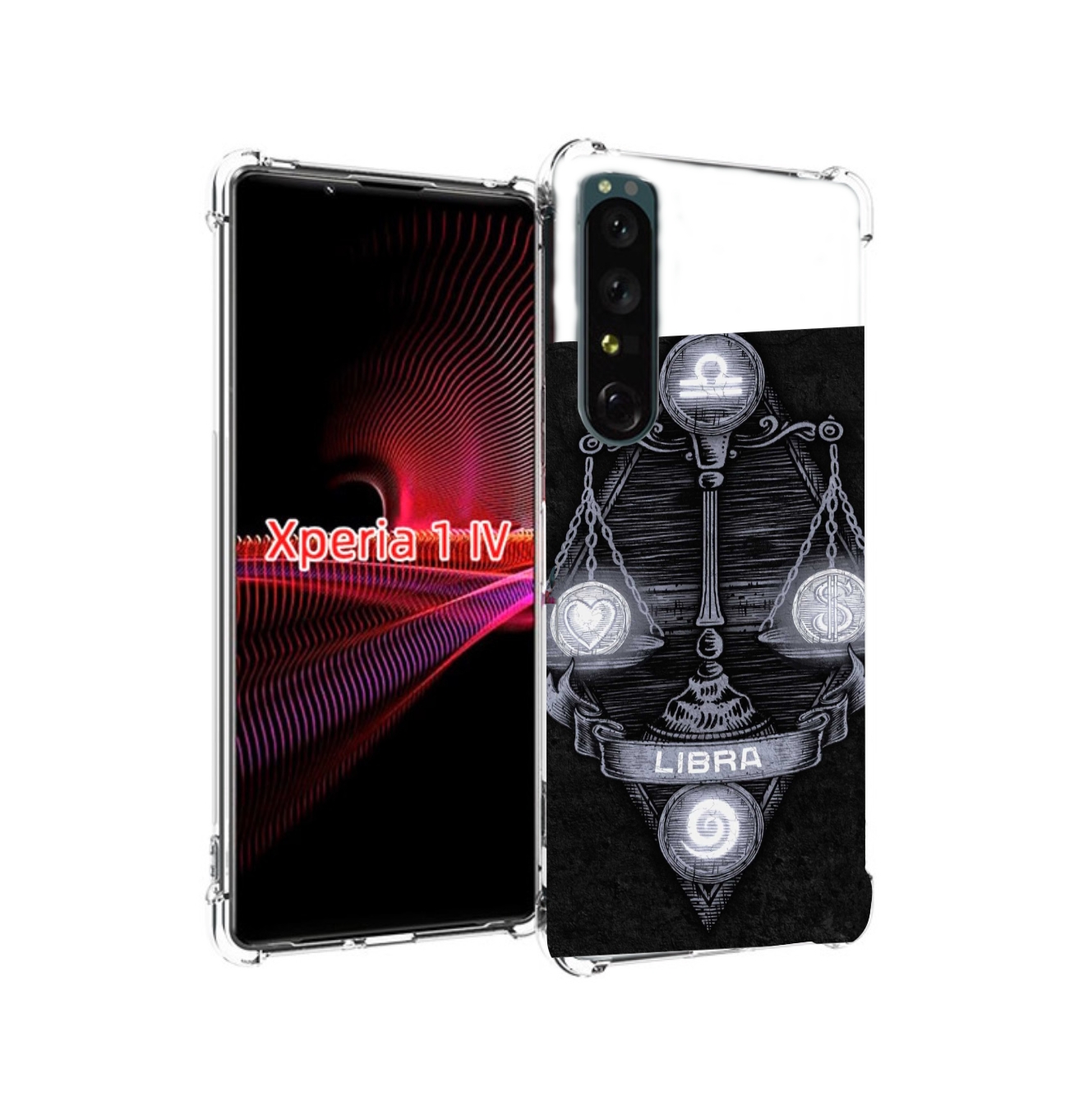 

Чехол накладка MyPads знак зодиака весы 2 для Sony Xperia 1 IV, Прозрачный, Tocco