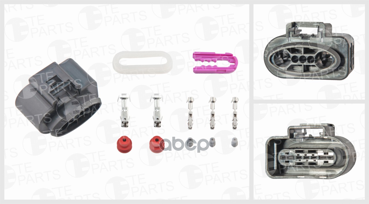 

Разъём 5ти контактный (Комплектация 3+2-pin, 3+2 уплотнения, фиксатор, уплотнение)