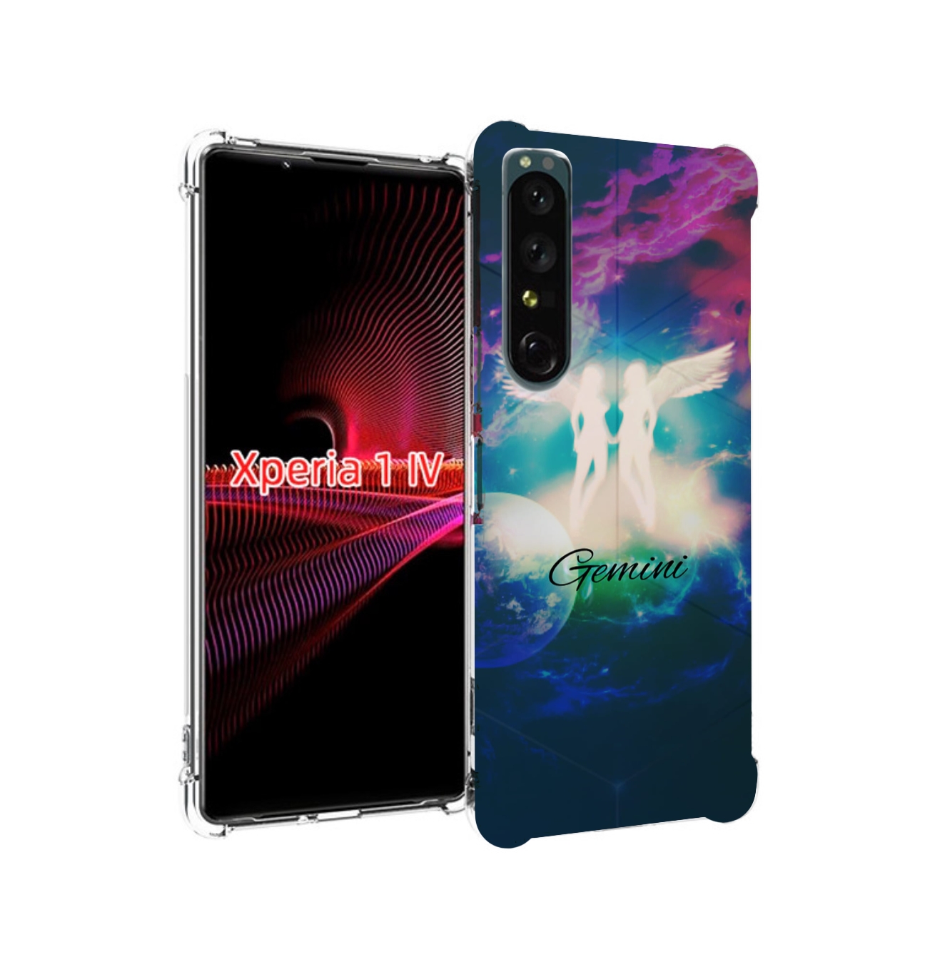 

Чехол накладка MyPads знак зодиака близнецы 3 для Sony Xperia 1 IV, Прозрачный, Tocco