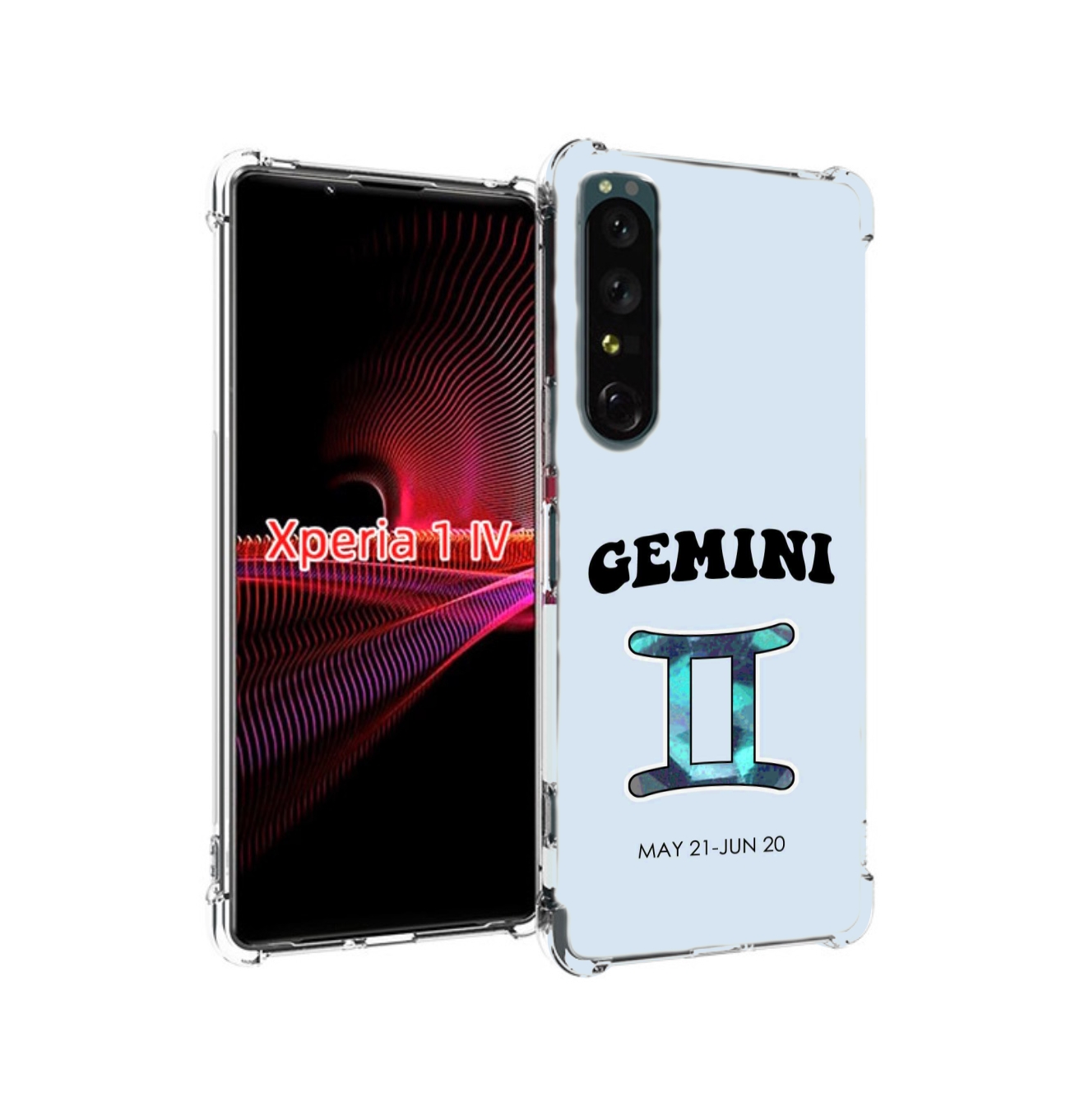 

Чехол накладка MyPads знак зодиака близнецы 1 для Sony Xperia 1 IV, Прозрачный, Tocco
