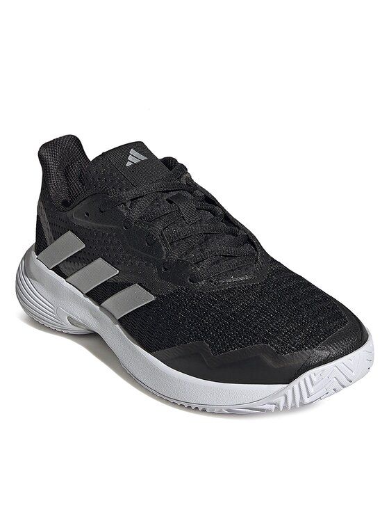 

Кроссовки женские Adidas CourtJam Control ID1545 черные 42 EU, Черный, CourtJam Control ID1545
