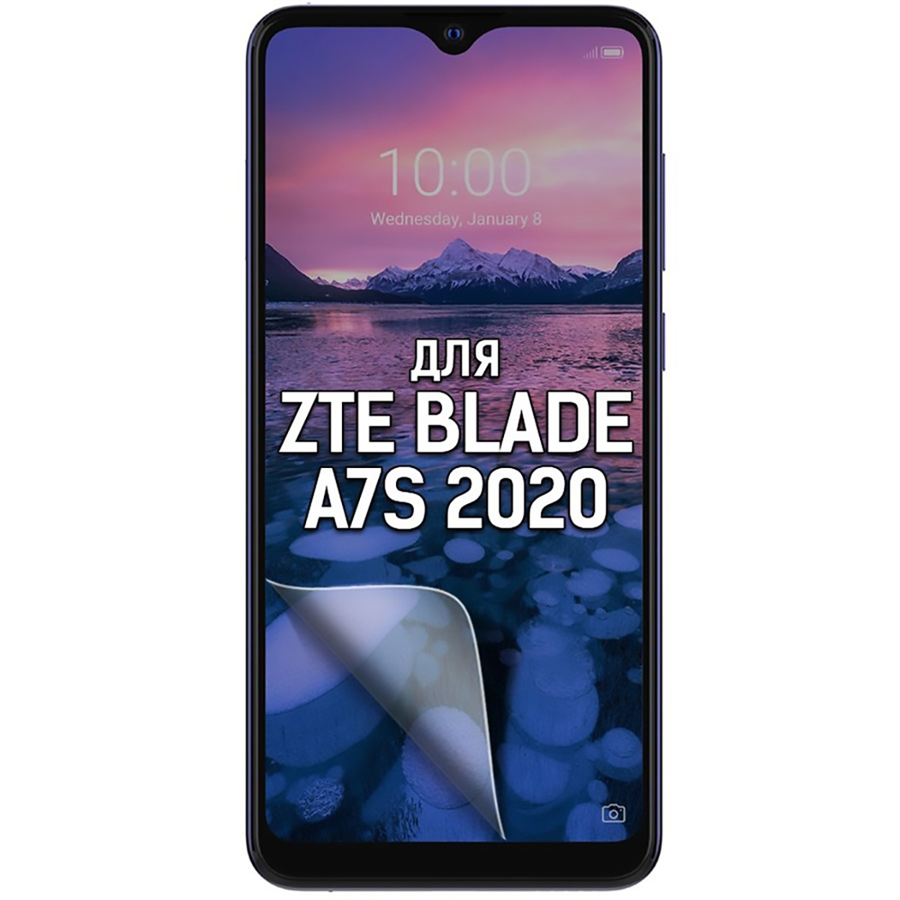 

Пленка защитная гидрогелевая Krutoff для ZTE Blade A7s 2020