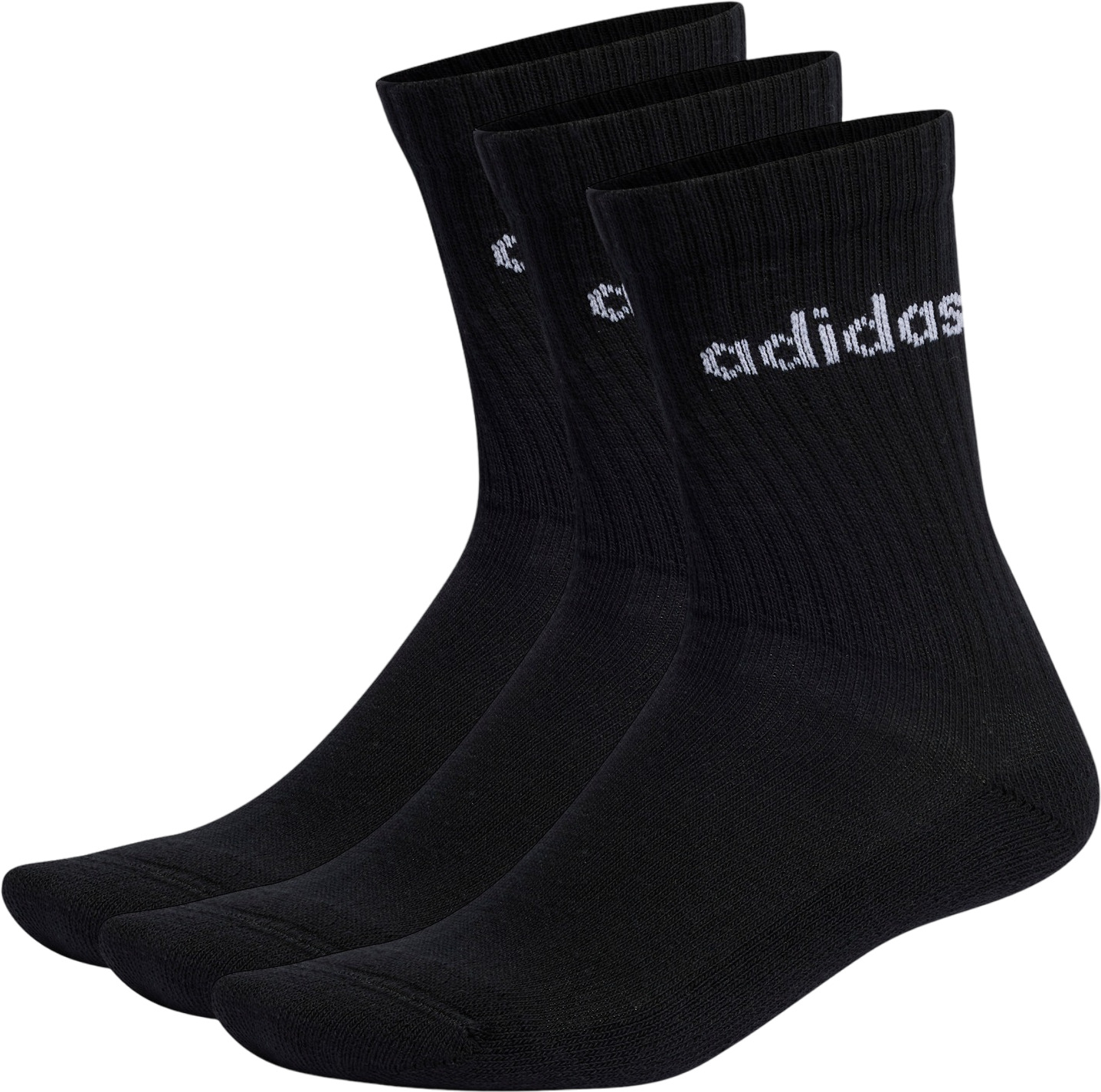 

Комплект носков мужских adidas C LIN CREW 3P черных XS, Черный, C LIN CREW 3P