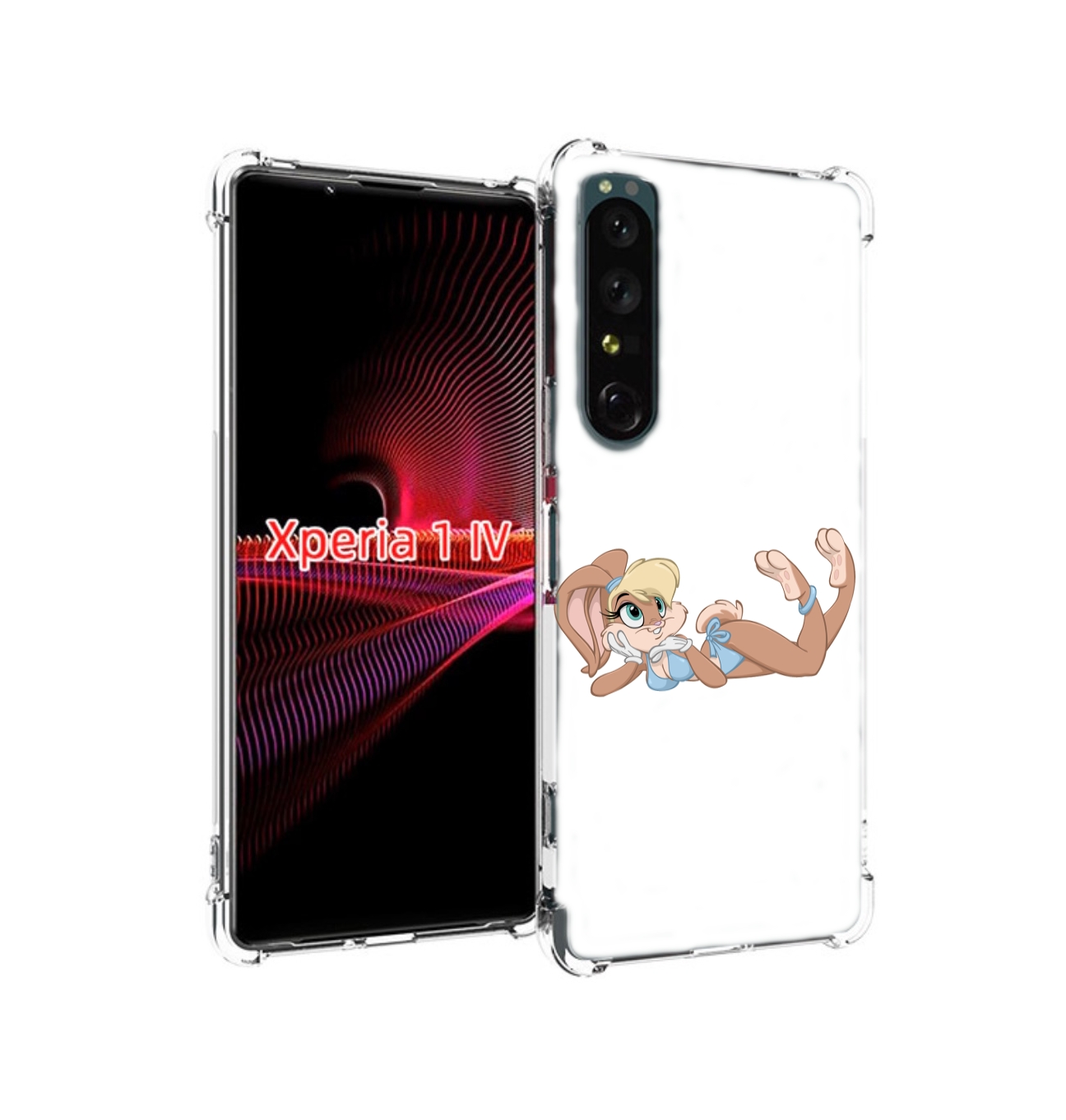 Чехол накладка MyPads зайка-в-купальнике для Sony Xperia 1 IV
