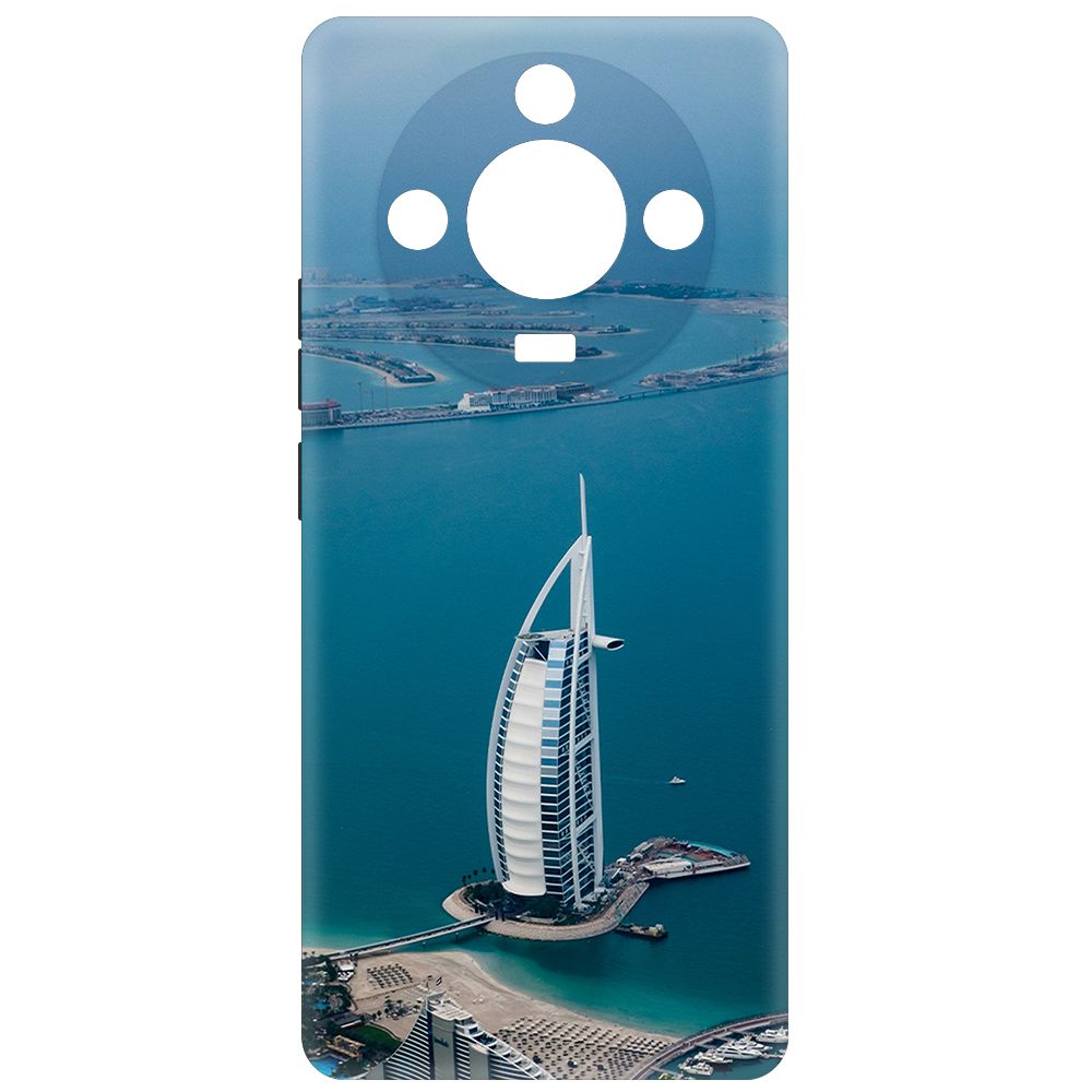 

Чехол-накладка Krutoff Soft Case ОАЭ, Бурдж-эль-Араб для Realme 11 Pro+ черный