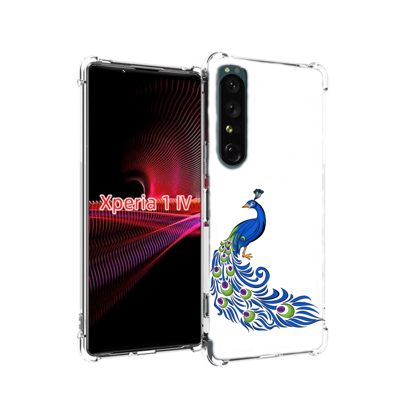 

Чехол накладка MyPads жарптица-голубая для Sony Xperia 1 IV, Прозрачный, Tocco