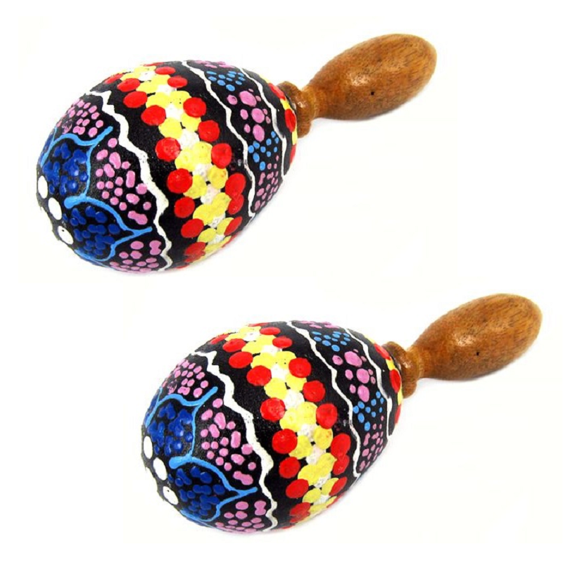 

Маракас овальный 12 см (2 шт)