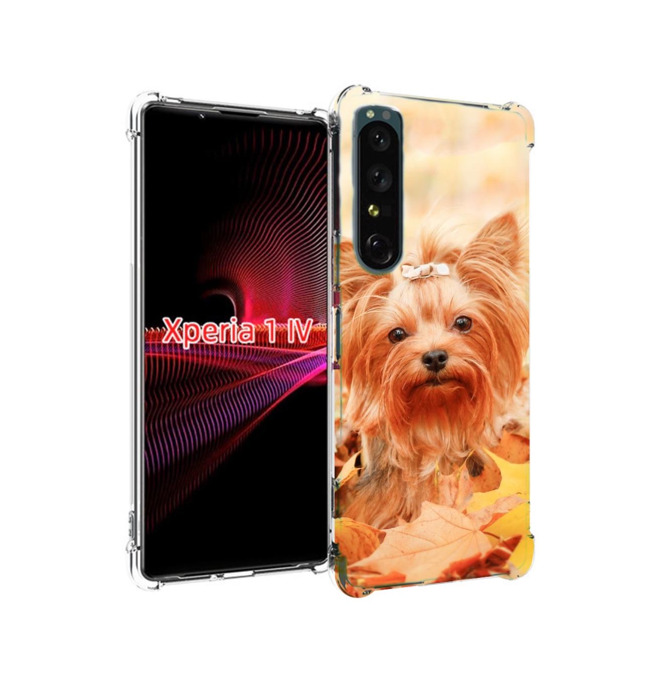 

Чехол накладка MyPads еркширдскии терьер иорк для Sony Xperia 1 IV, Прозрачный, Tocco