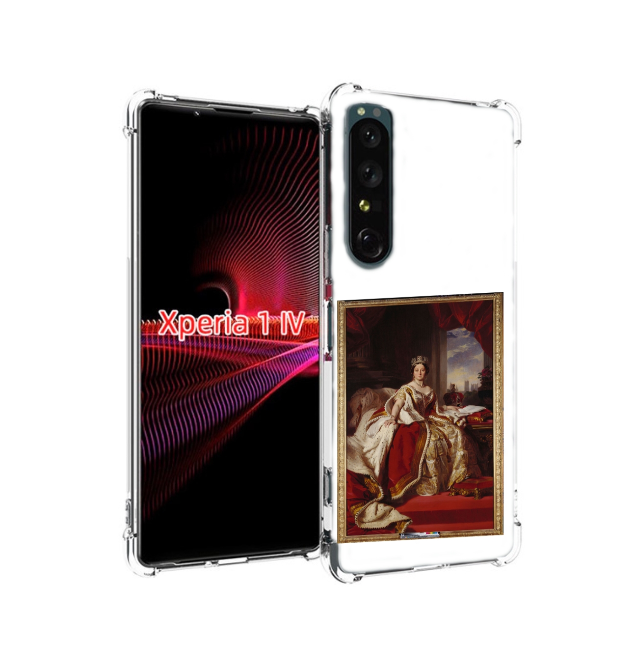 

Чехол накладка MyPads елизавета-2 для Sony Xperia 1 IV, Прозрачный, Tocco