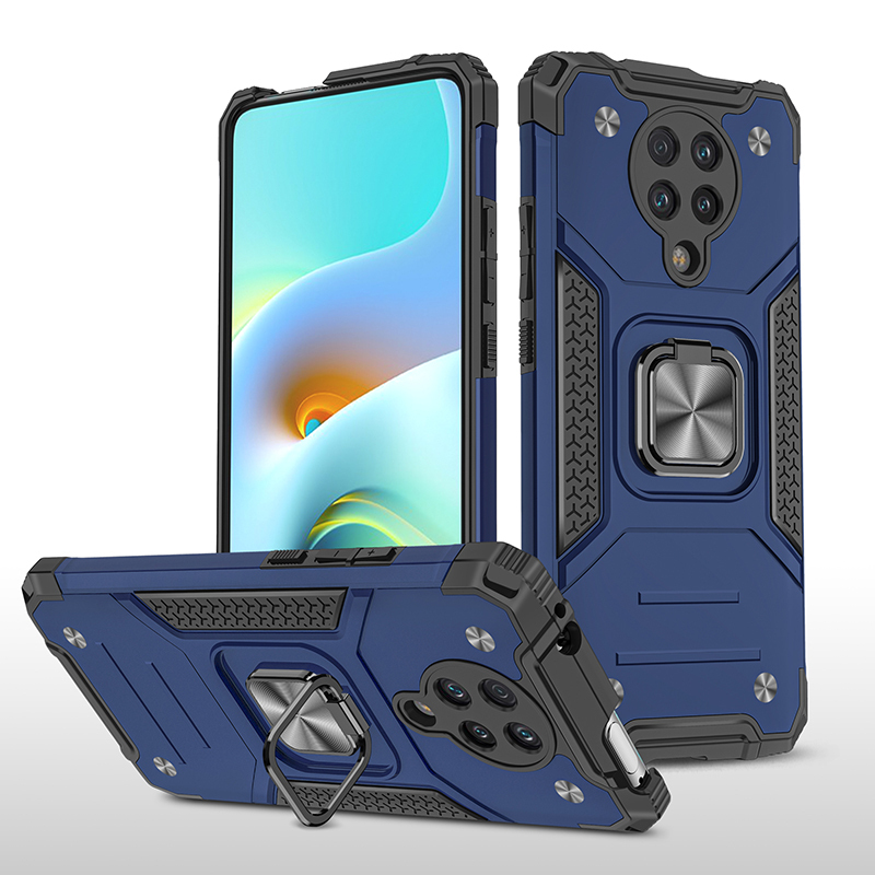 

Чехол Legion Case для Xiaomi Poco F2 Pro противоударный; синий