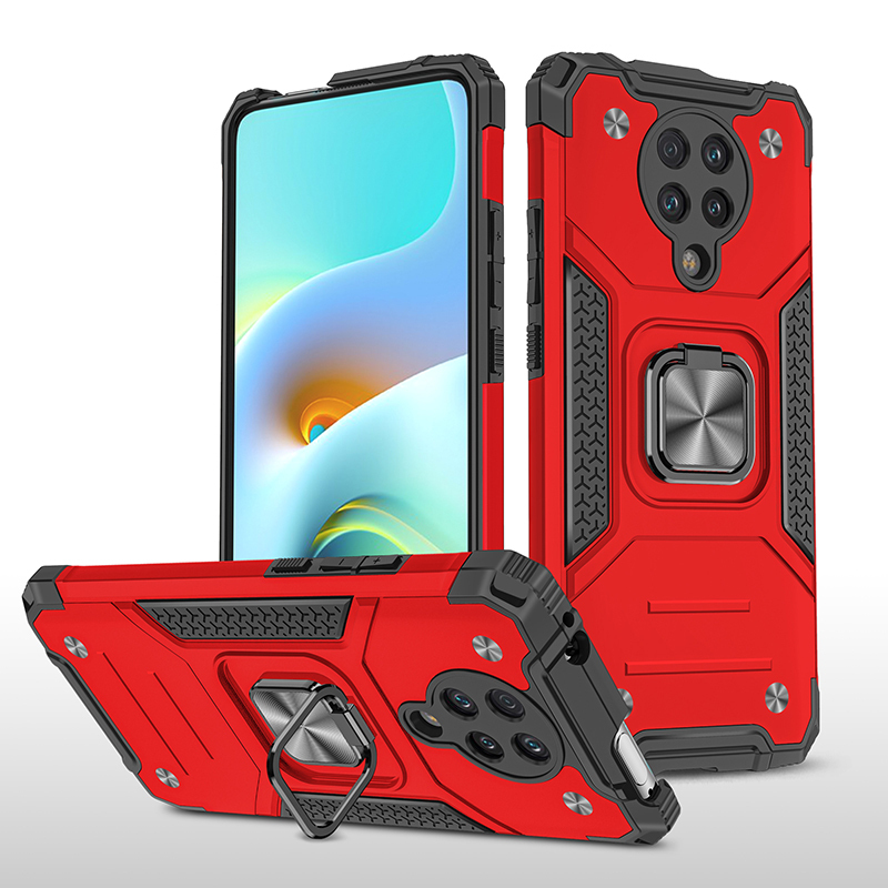 

Чехол Legion Case для Xiaomi Poco F2 Pro противоударный, красный
