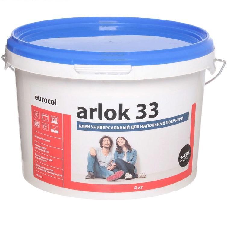 Клей Arlok 33 - 1,3 кг клей для виниловых и ковровых покрытий goldbastik