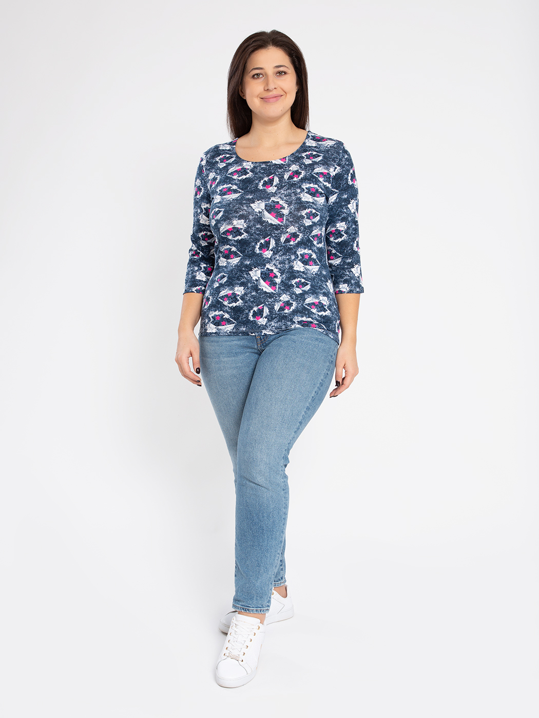 

Лонгслив женский Magic Lady cl1306_c1041 разноцветный 52 RU, cl1306_c1041