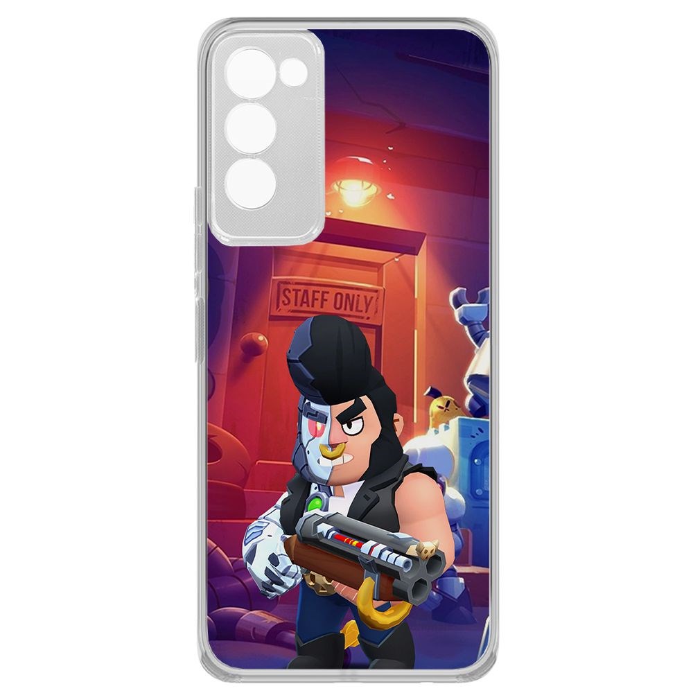 

Чехол-накладка Brawl Stars-Б-800 для Tecno Camon 18, Прозрачный