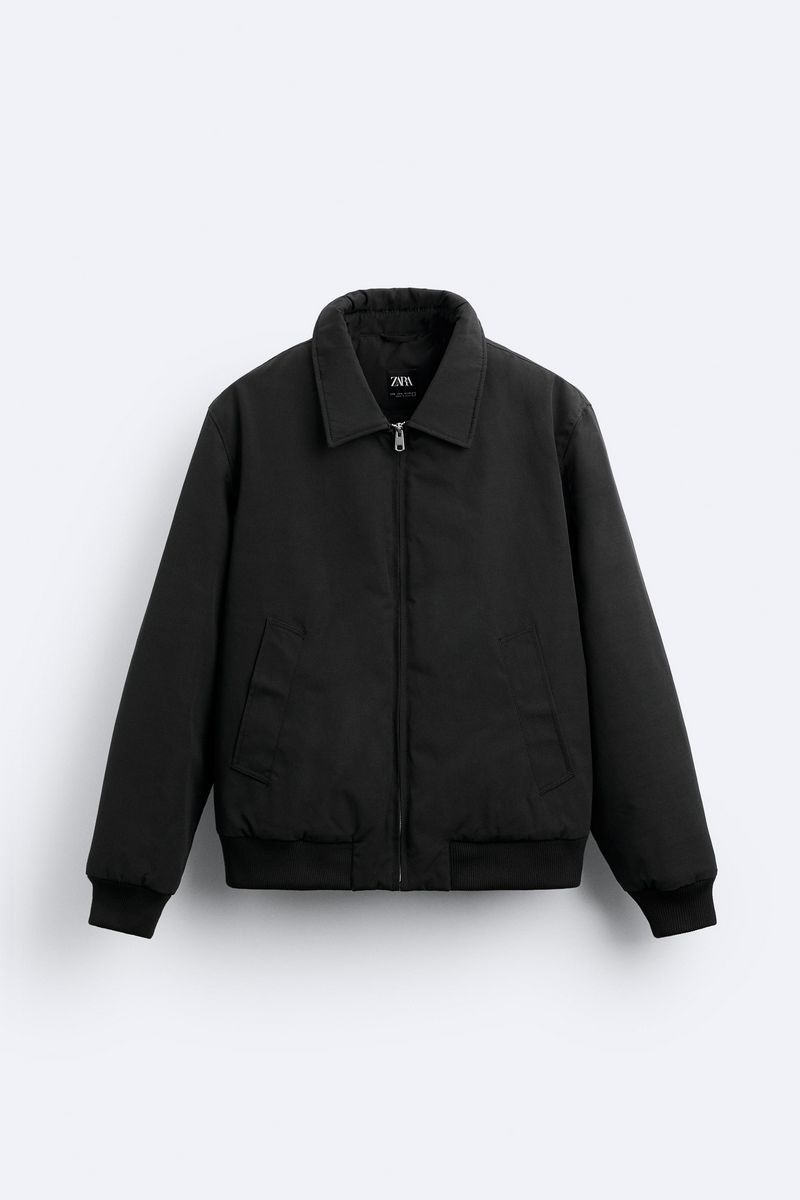 

Куртка мужская ZARA 03918620 черная S, Черный, 03918620